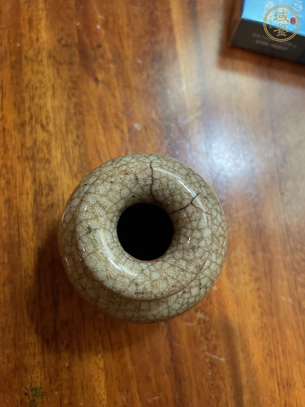 古玩陶瓷石榴尊真品鑒賞圖