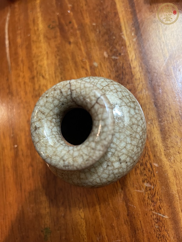 古玩陶瓷石榴尊真品鑒賞圖
