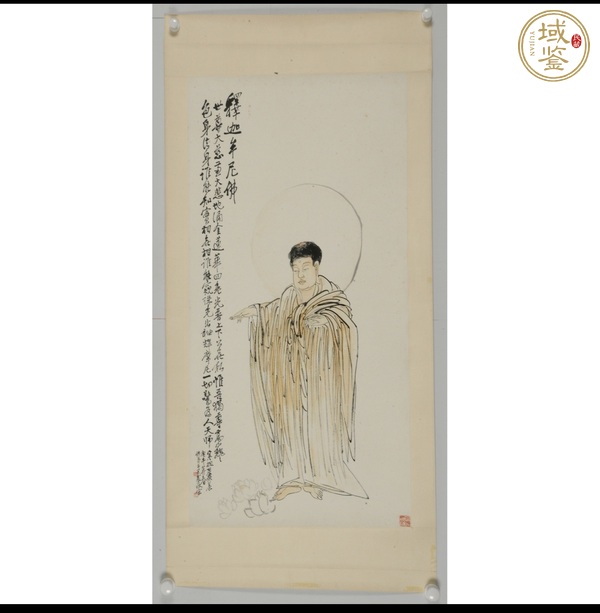 古玩字畫釋迦牟尼佛真品鑒賞圖