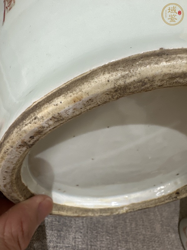 古玩陶瓷粉彩瓶真品鑒賞圖