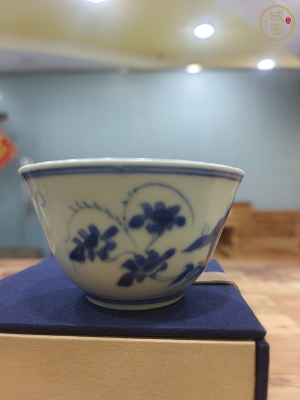 古玩陶瓷青花杯真品鑒賞圖