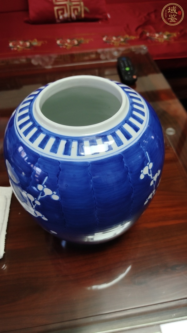 古玩陶瓷青花罐真品鑒賞圖