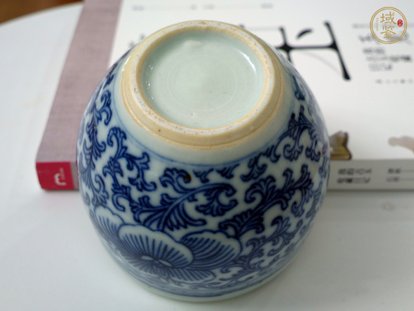 古玩陶瓷青花缸真品鑒賞圖