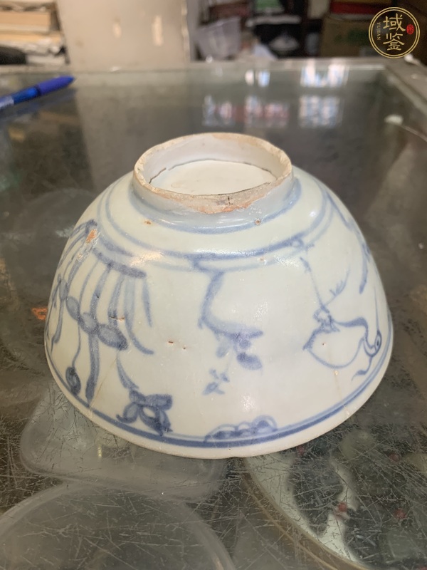 古玩陶瓷青花碗真品鑒賞圖