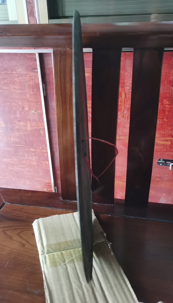 古玩銅器【大尺寸】明代福祿壽喜銅鏡5斤1兩拍賣,當前價格19000元