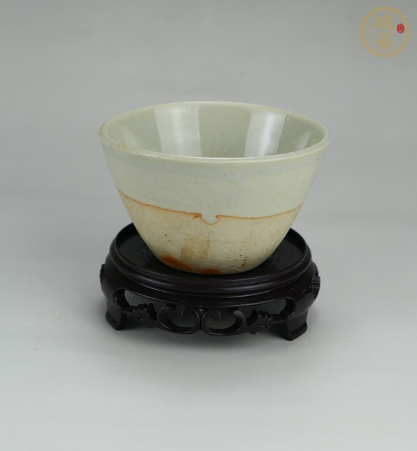 古玩陶瓷影青釉茶盞真品鑒賞圖