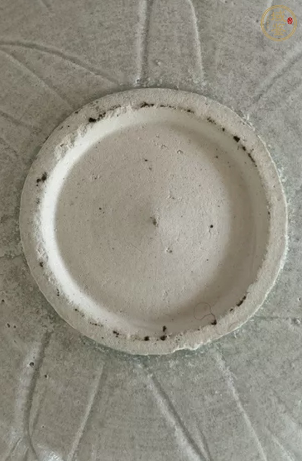 古玩陶瓷南宋影青系芒口劃花盌真品鑒賞圖