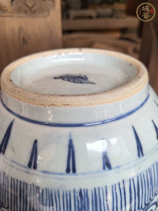 古玩陶瓷青花罐真品鑒賞圖