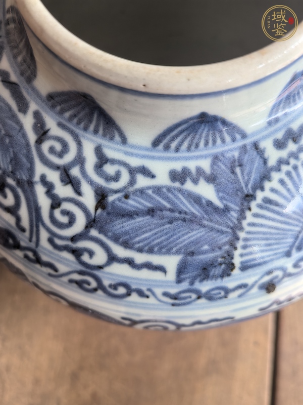 古玩陶瓷青花罐真品鑒賞圖