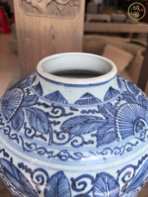 古玩陶瓷青花罐真品鑒賞圖