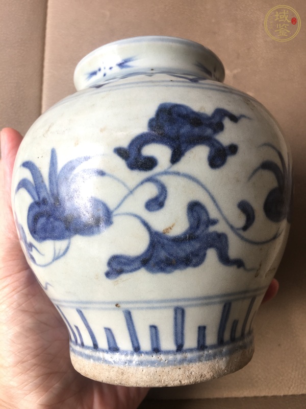 古玩陶瓷青花罐真品鑒賞圖