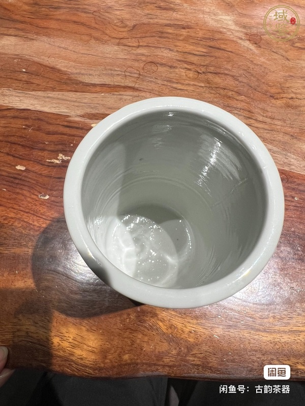 古玩陶瓷青花筆筒真品鑒賞圖