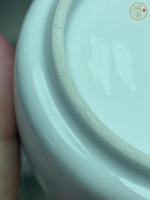 古玩陶瓷白釉搖鈴尊真品鑒賞圖