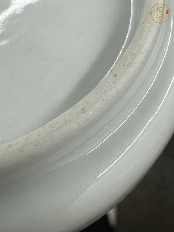古玩陶瓷白釉搖鈴尊真品鑒賞圖