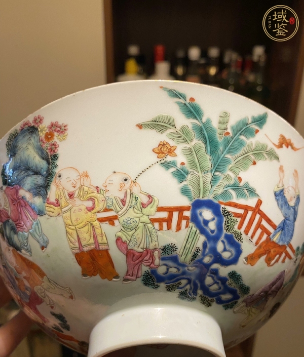 古玩陶瓷粉彩碗真品鑒賞圖