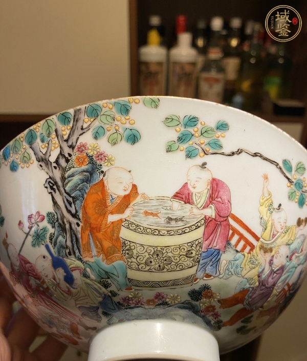 古玩陶瓷粉彩碗真品鑒賞圖