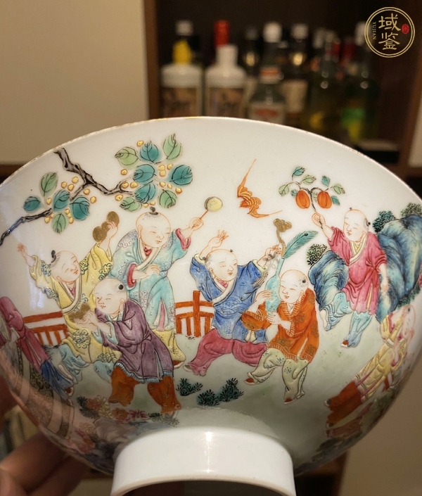 古玩陶瓷粉彩碗真品鑒賞圖