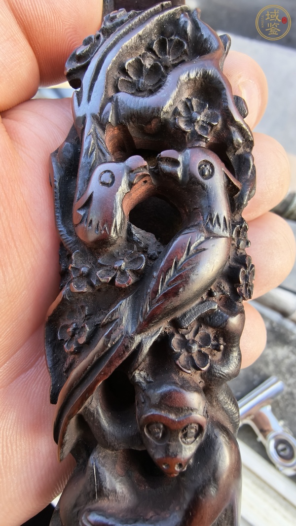 古玩雜項木如意真品鑒賞圖