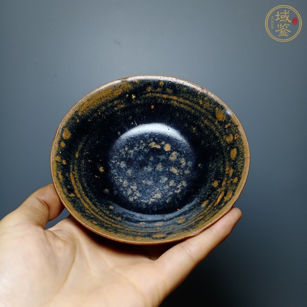 古玩陶瓷窯變盞真品鑒賞圖