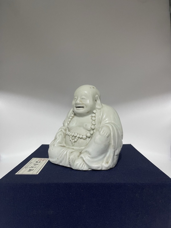 古玩陶瓷清德化白瓷彌勒佛坐像拍賣,當(dāng)前價格2380元