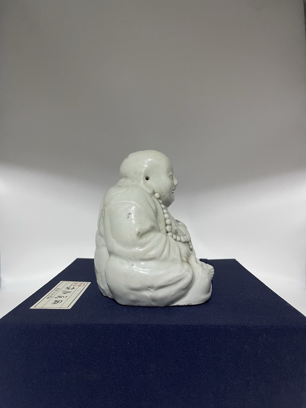 古玩陶瓷清德化白瓷彌勒佛坐像拍賣,當(dāng)前價格2380元