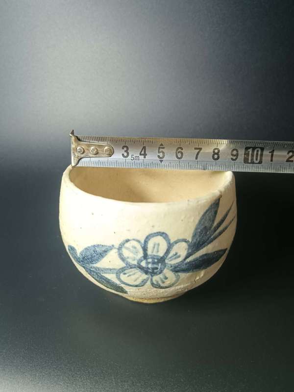 古玩陶瓷明代～青花花卉紋缽盂拍賣，當(dāng)前價格612元