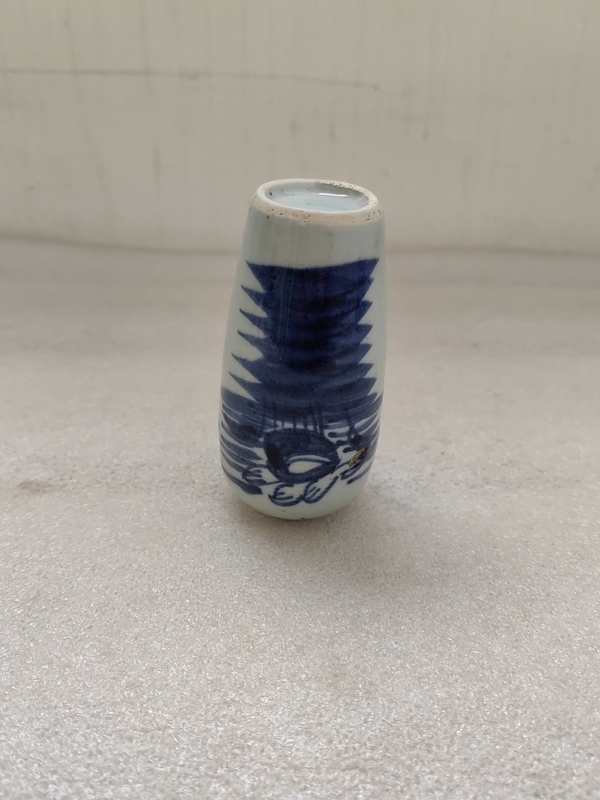 古玩陶瓷青花花卉紋瓶拍賣,當前價格234元