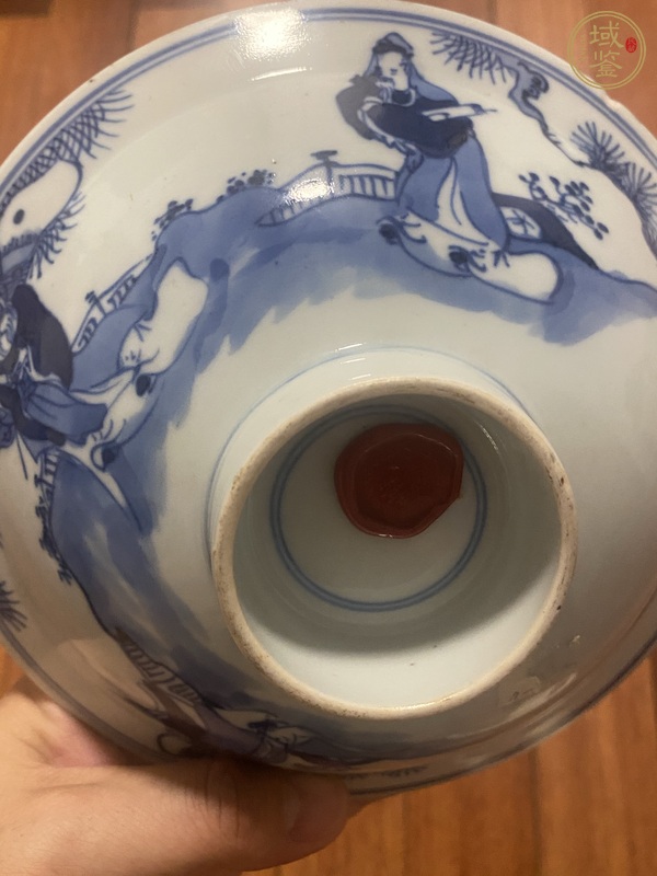 古玩陶瓷青花碗真品鑒賞圖