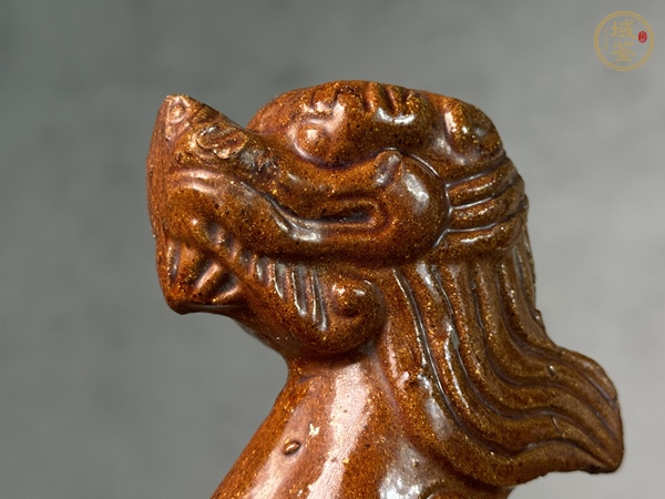 古玩陶瓷屋脊獸真品鑒賞圖