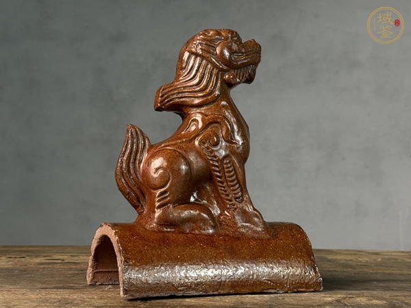 古玩陶瓷屋脊獸真品鑒賞圖