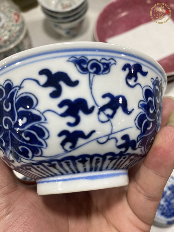 古玩陶瓷青花碗真品鑒賞圖