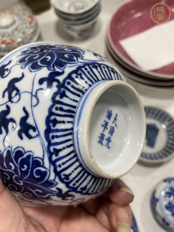 古玩陶瓷青花碗真品鑒賞圖