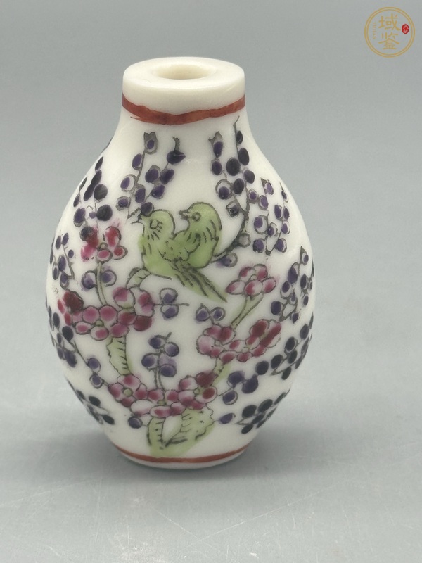 古玩陶瓷鼻煙壺真品鑒賞圖