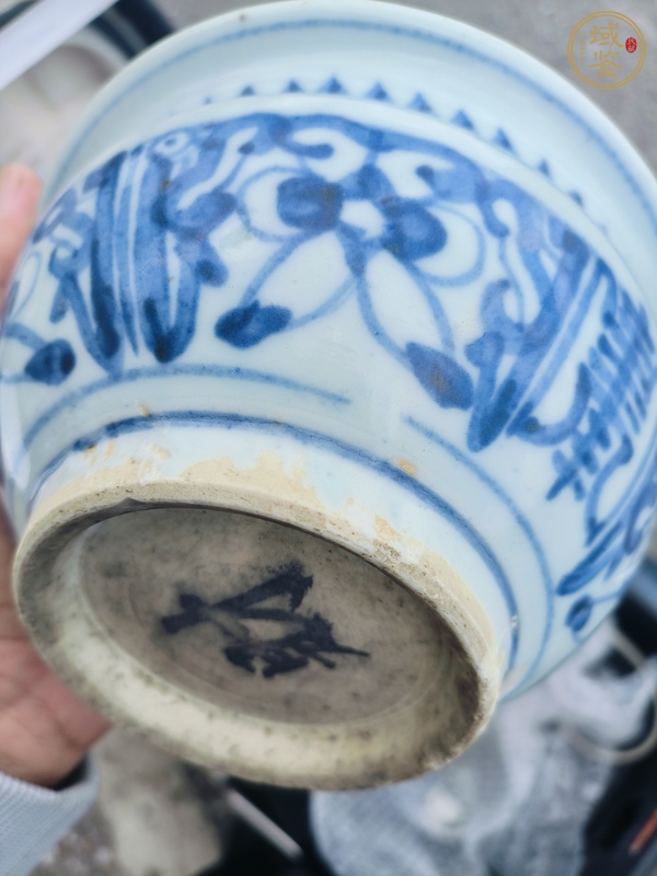 古玩陶瓷青花香爐真品鑒賞圖