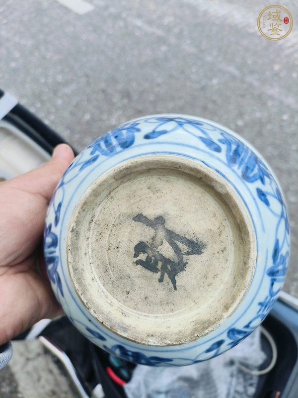 古玩陶瓷青花香爐真品鑒賞圖