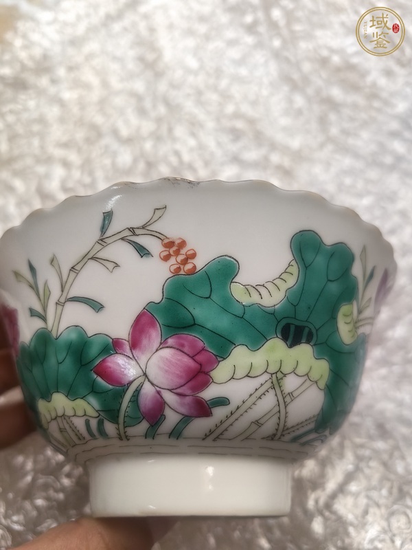 古玩陶瓷粉彩碗真品鑒賞圖