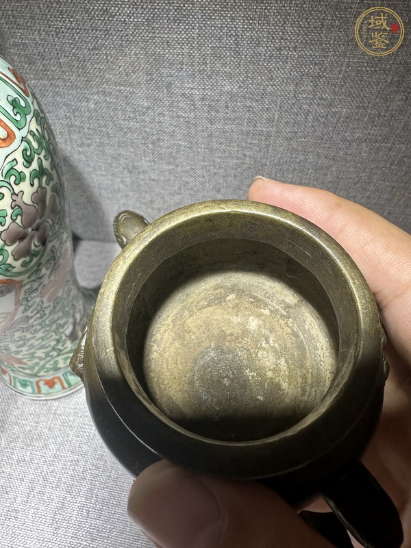 古玩銅器銅爐真品鑒賞圖