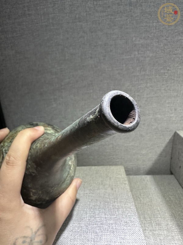 古玩銅器銅瓶真品鑒賞圖