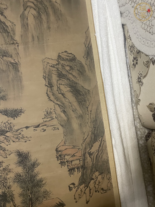 古玩字畫春夏秋冬四季山水真品鑒賞圖