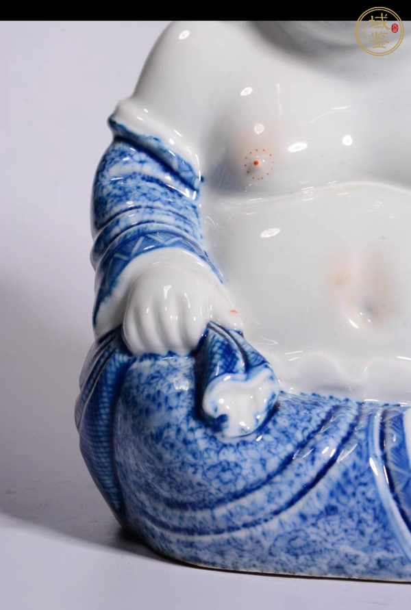 古玩陶瓷彌勒佛塑像真品鑒賞圖