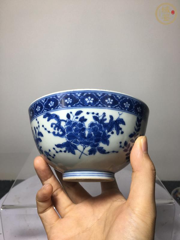 古玩陶瓷青花碗真品鑒賞圖