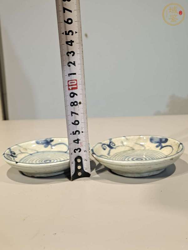 古玩陶瓷青花盤真品鑒賞圖