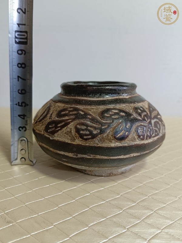 古玩陶瓷靈武窯剔花罐真品鑒賞圖