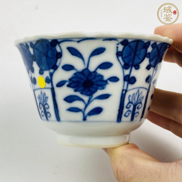 古玩陶瓷青花杯碟真品鑒賞圖