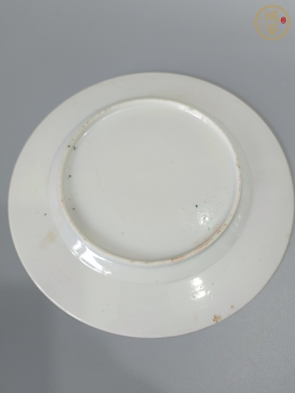 古玩陶瓷廣彩盤真品鑒賞圖