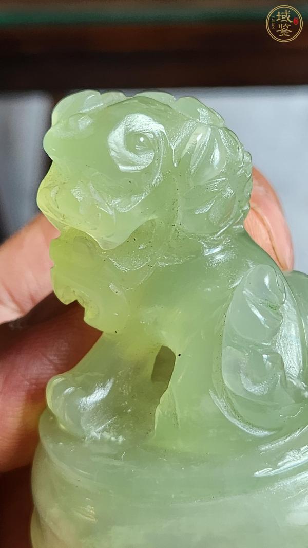 古玩玉器岫玉雕“雙耳三足爐”真品鑒賞圖
