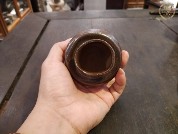 古玩陶瓷洪塘窯茶入真品鑒賞圖