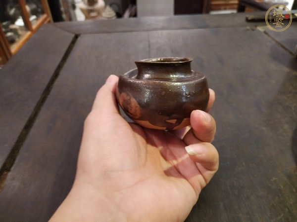 古玩陶瓷洪塘窯茶入真品鑒賞圖