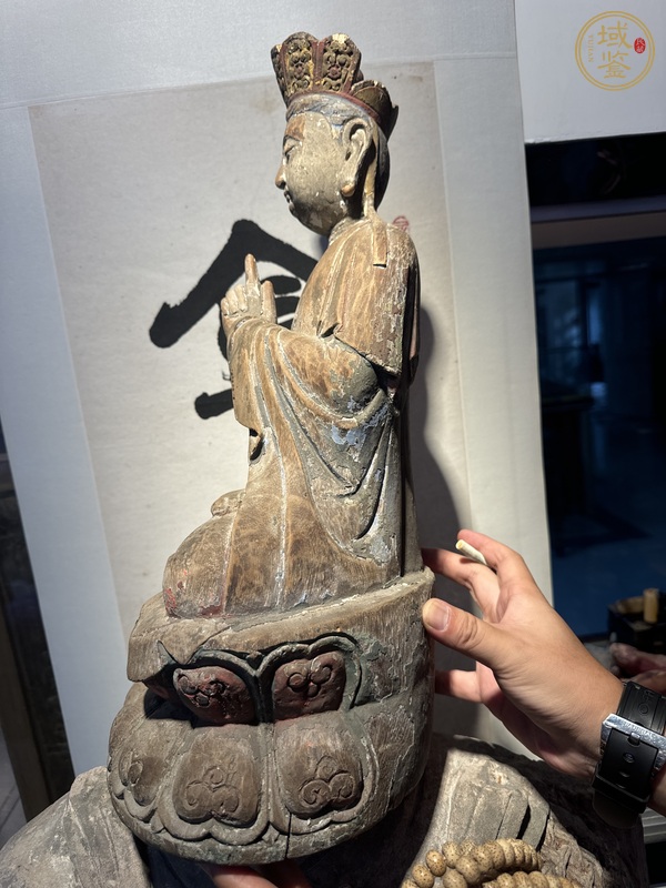 古玩雜項(xiàng)木雕造像真品鑒賞圖