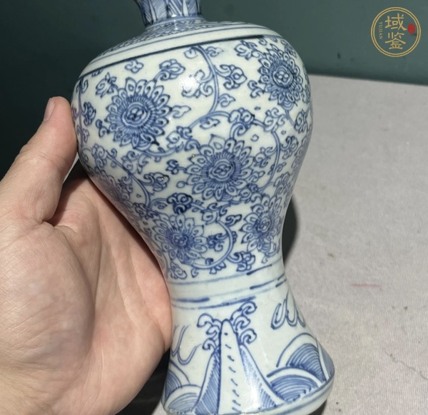 古玩陶瓷青花梅瓶真品鑒賞圖